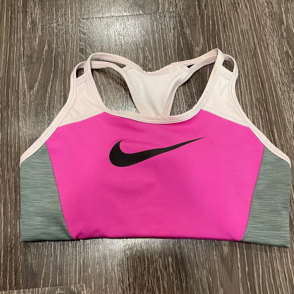 Pink Nike Sports Bra